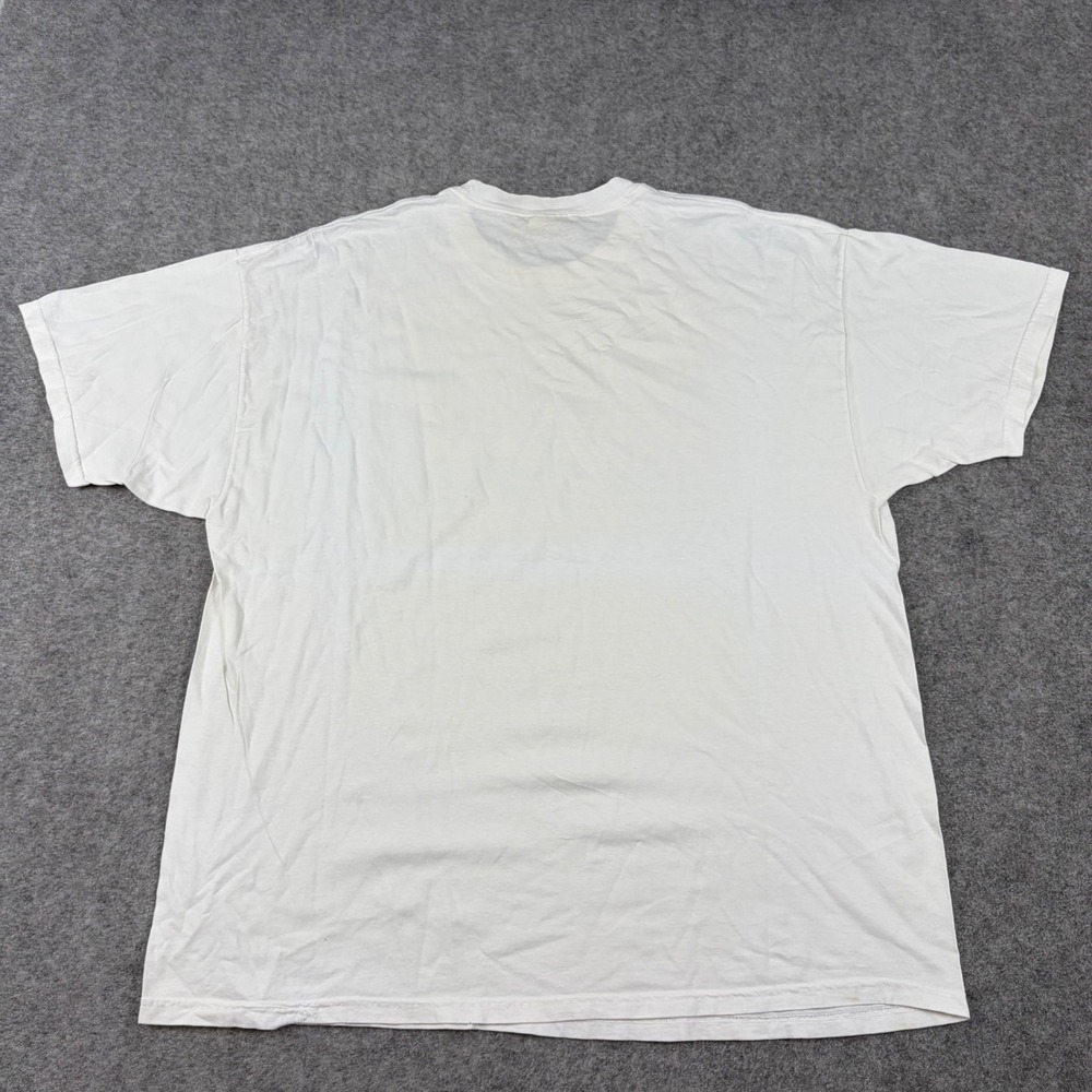 Hell And Back T-Shirt‎ Mens 2XL White Vintage Grand Cayman Graphic Promo Y2K - Picture 5 of 16